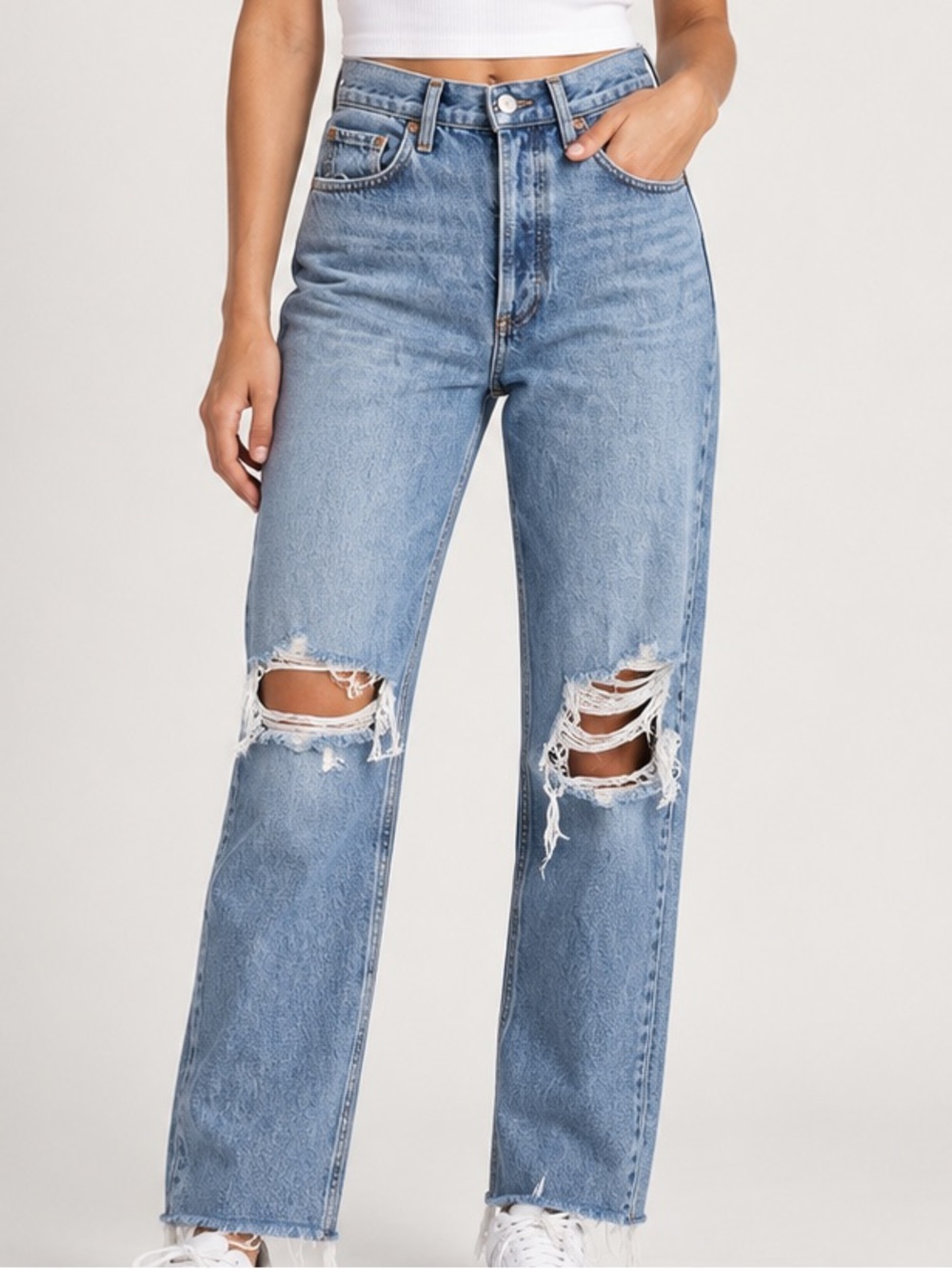 Agolde 90s Pinch Waist High Rise Straight Leg Jean 23
